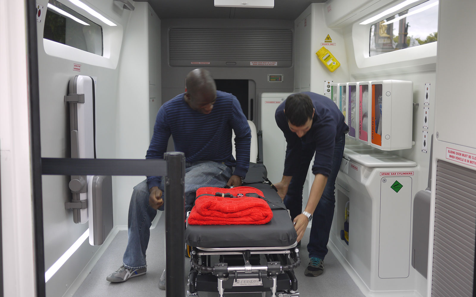 Ambulance redesign full scale replica